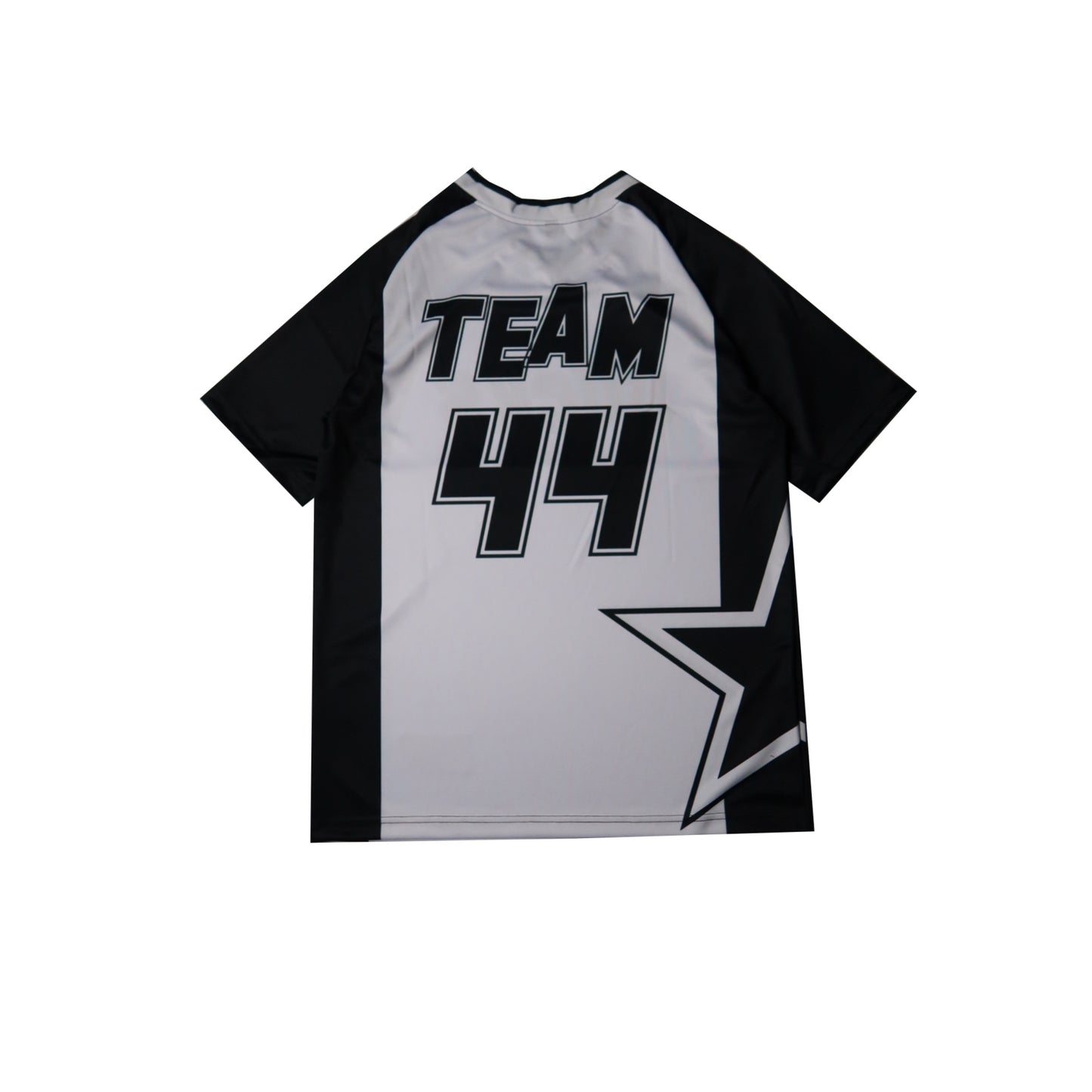 BLACK PANELED JERSEY