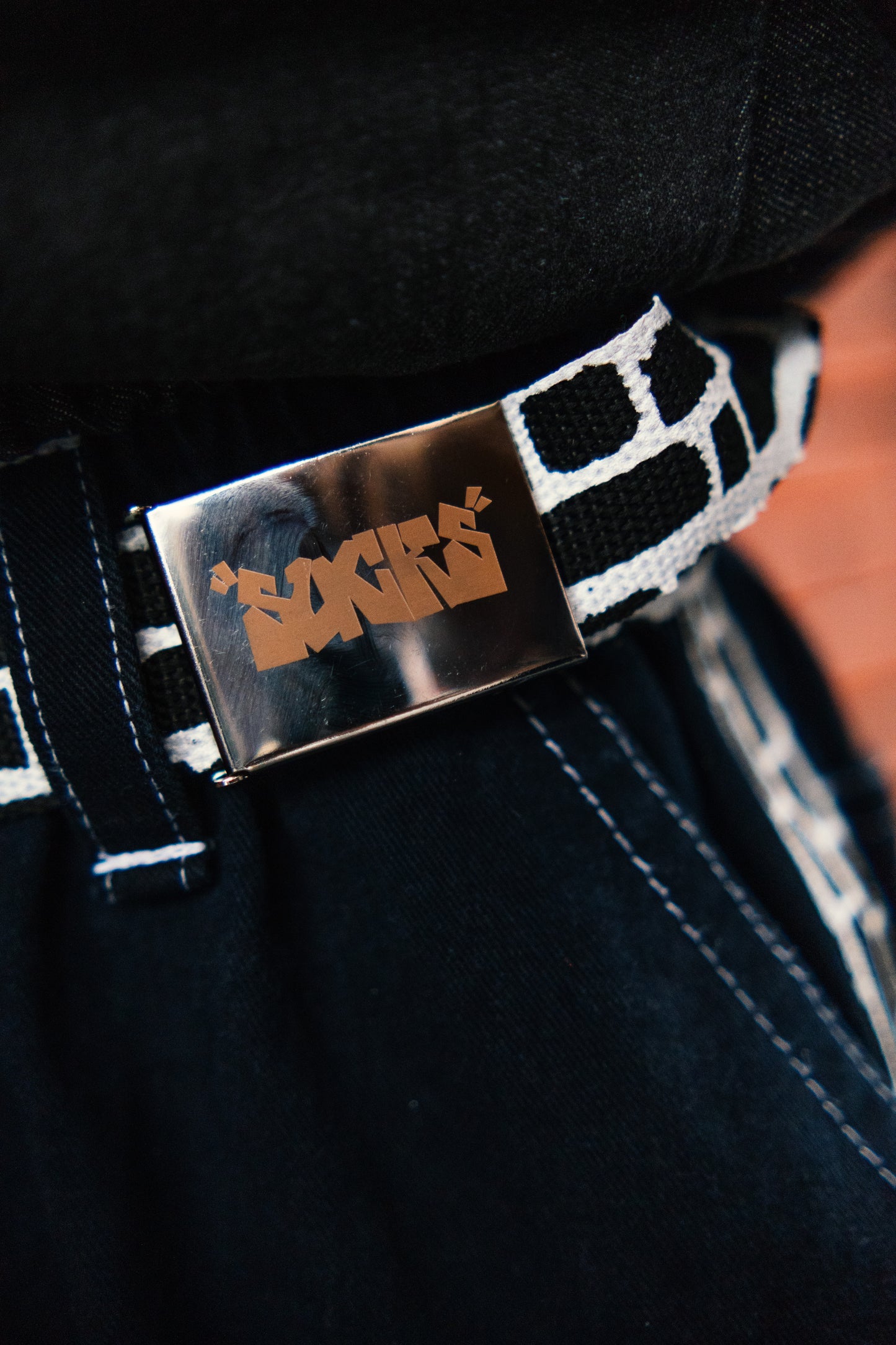 BLACK BRICK BELT