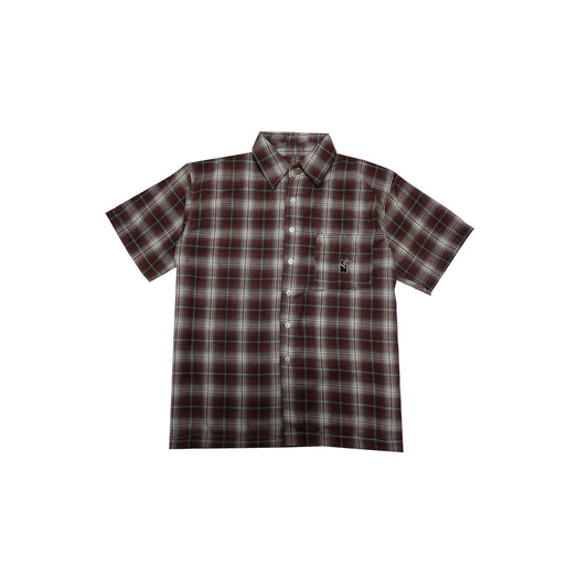 RED PLAID POLO