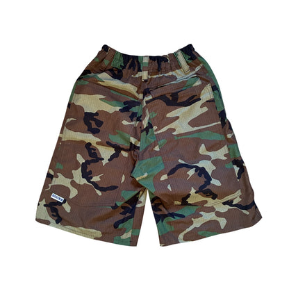 CAMO LONG SHORTS