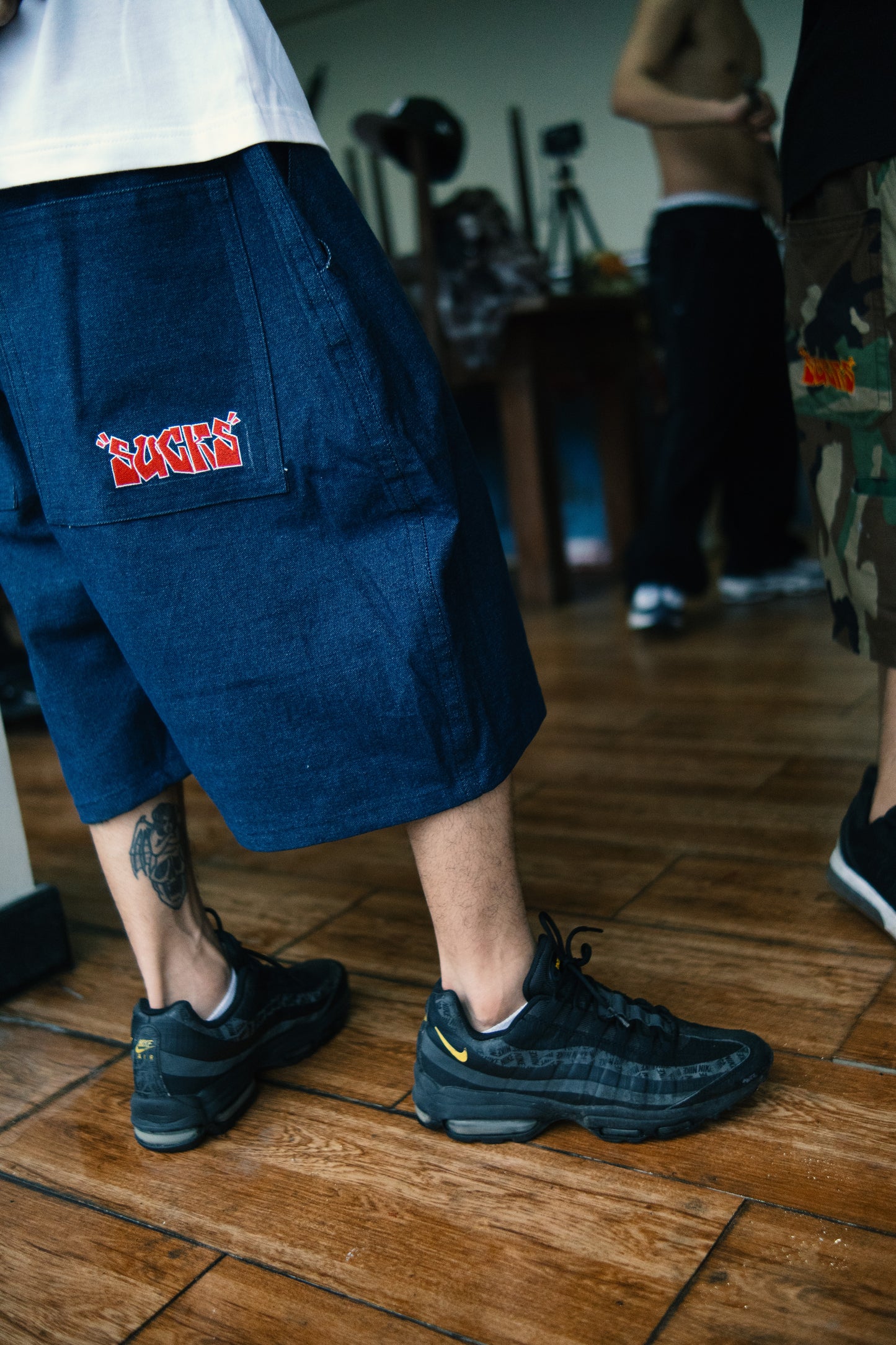 NAVY JORTS