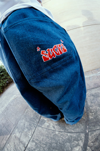NAVY BAGGY