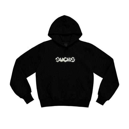 PLAID APPLIQUE HOODIE