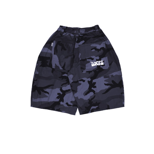 BLACK CAMO SHORTS