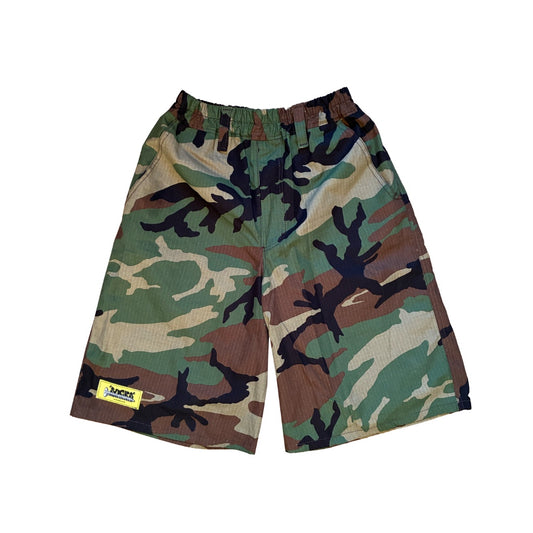 CAMO LONG SHORTS