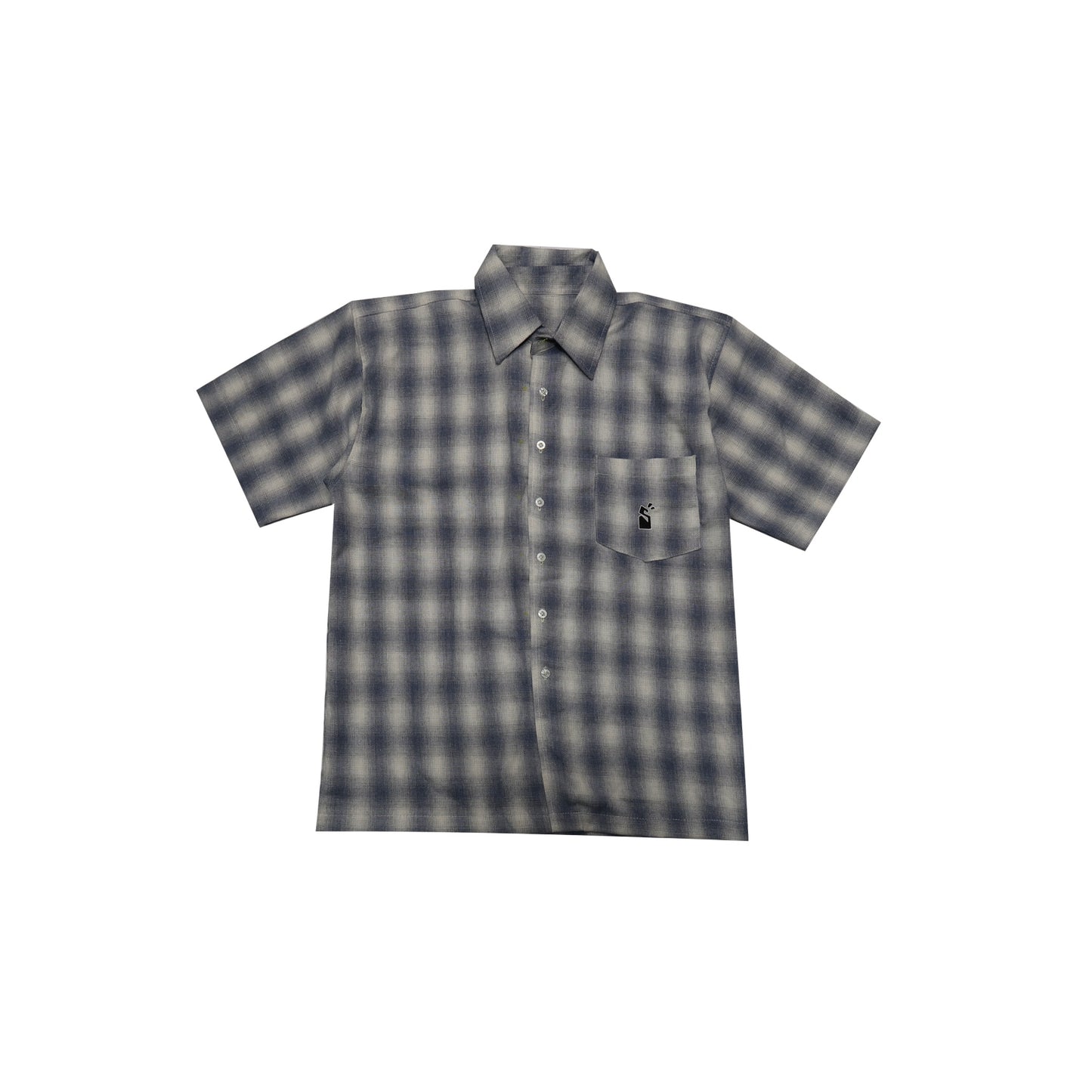 BLUE PLAID POLO