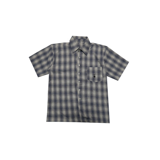 BLUE PLAID POLO