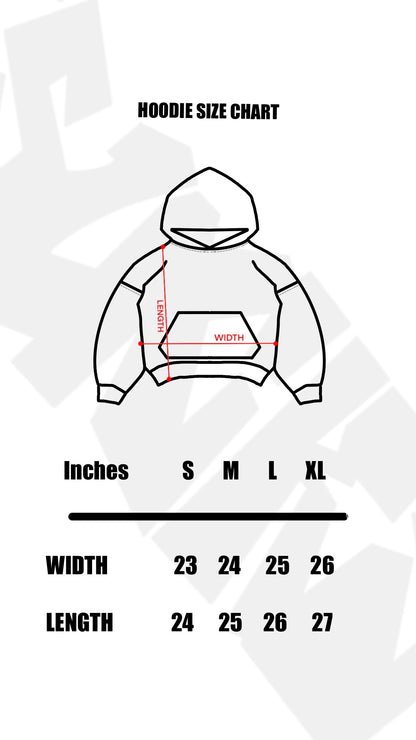 PLAID APPLIQUE HOODIE