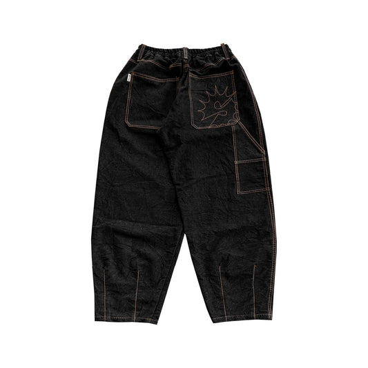 BLACK BAGGY PANTS